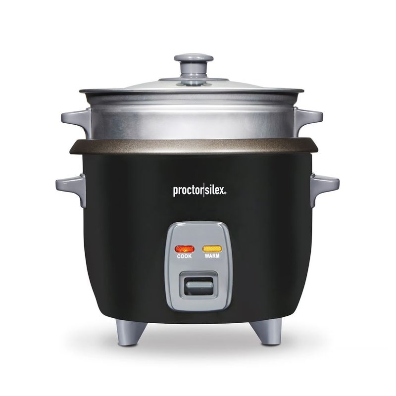 PROCTOR SILEX - Olla Arrocera Con Vaporera Proctor Silex 37510 Negra