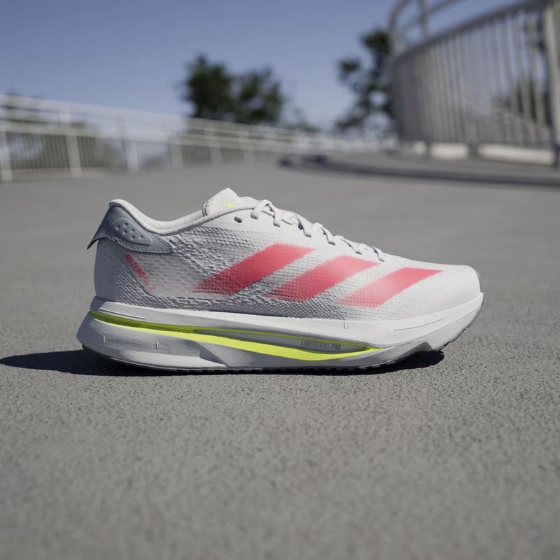 ADIDAS - Adidas Adizero Sl2 W Tenis gris de mujer para correr