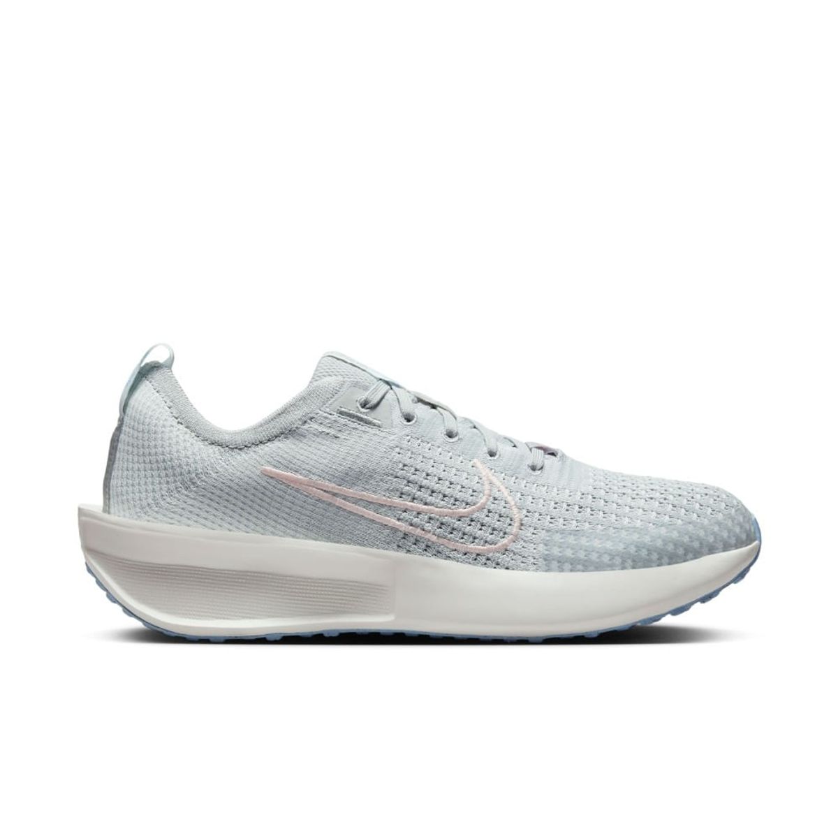 NIKE - Nike W Nike Interact Run Tenis gris de mujer para correr