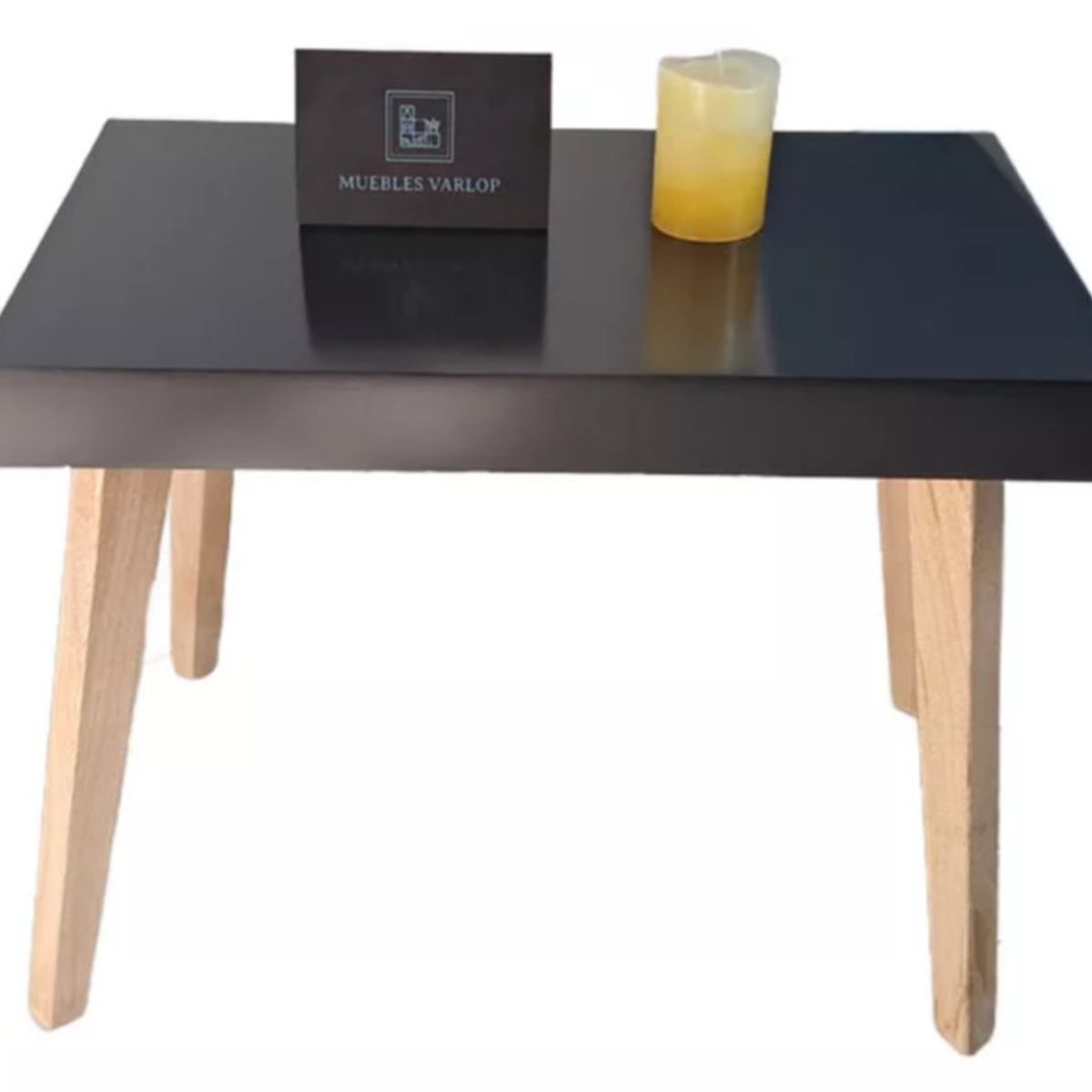 GENERICO - Mesa De Centro Deko NEGRO Sala Auxiliar Decoración Moderna