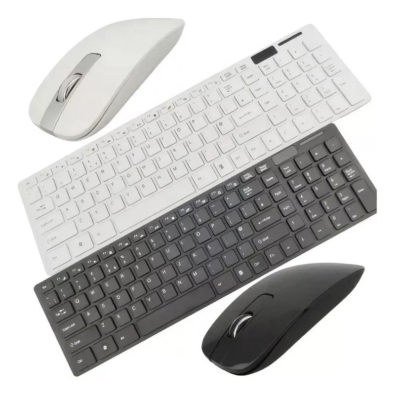 GENERICO - Combo Teclado y Mouse Inalámbrico K06 - 2.4 Ghz