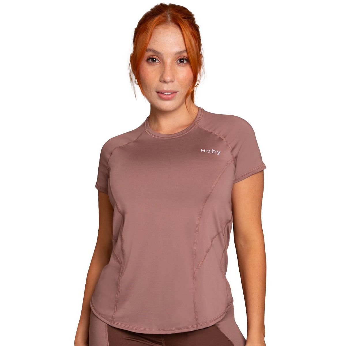HABY - Camiseta Deportiva Para Mujer Cocoa.