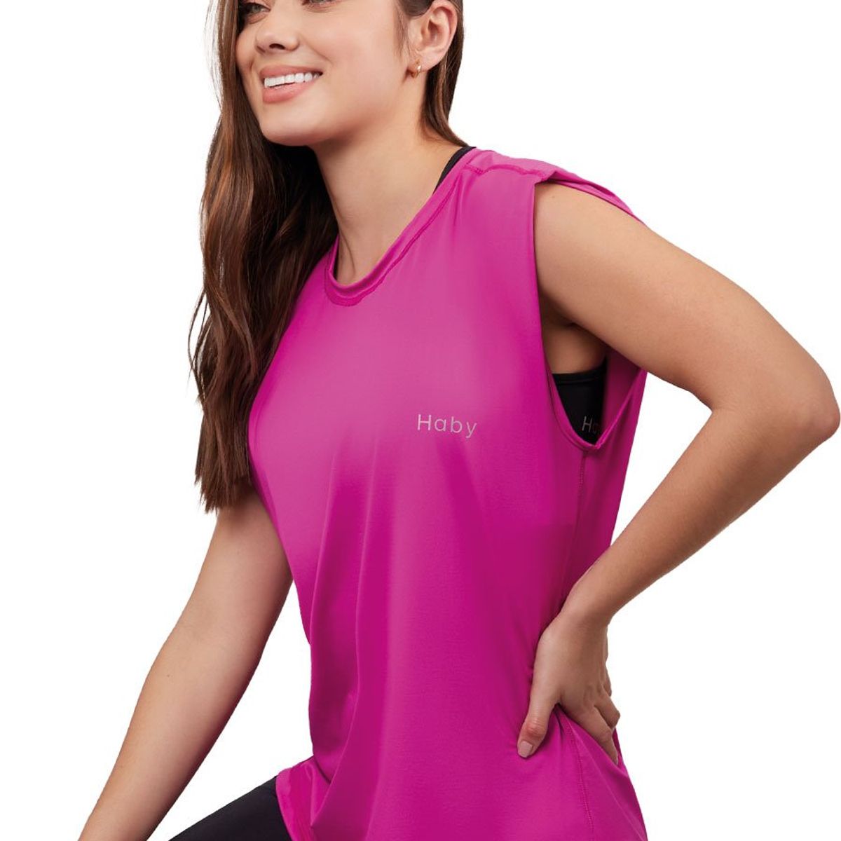 HABY - Camiseta Deportiva Manza Sisa Para Mujer Haby.