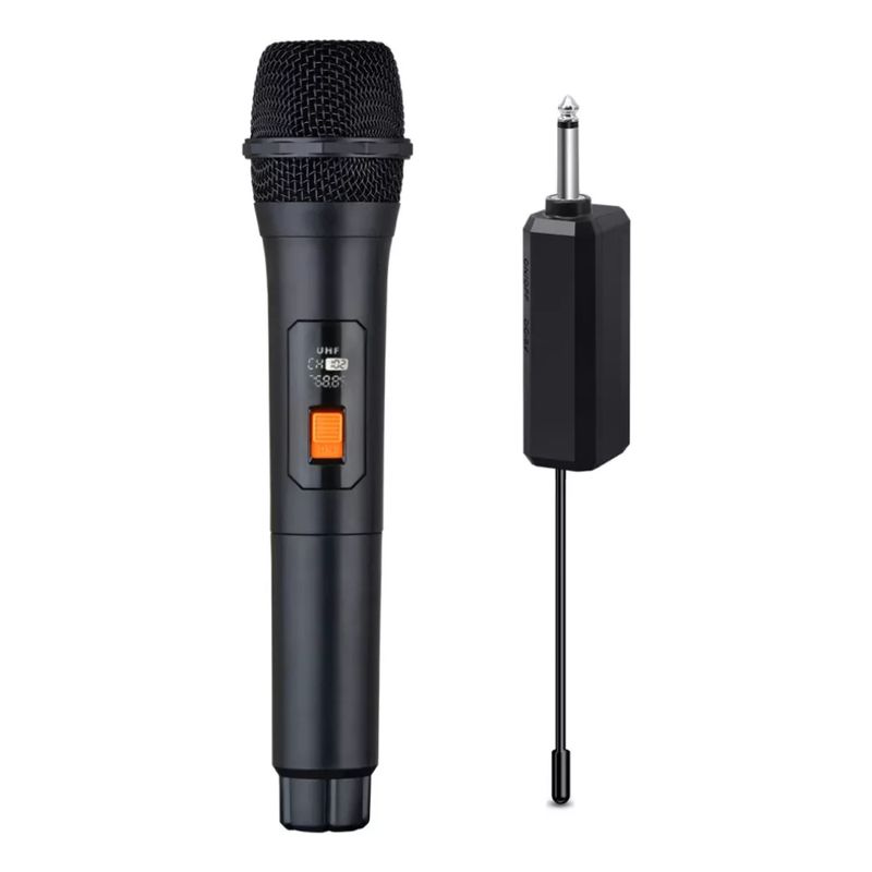 GENERICO - Micrófono Inalámbrico Profesional Wg100 Con Receptor Uhf
