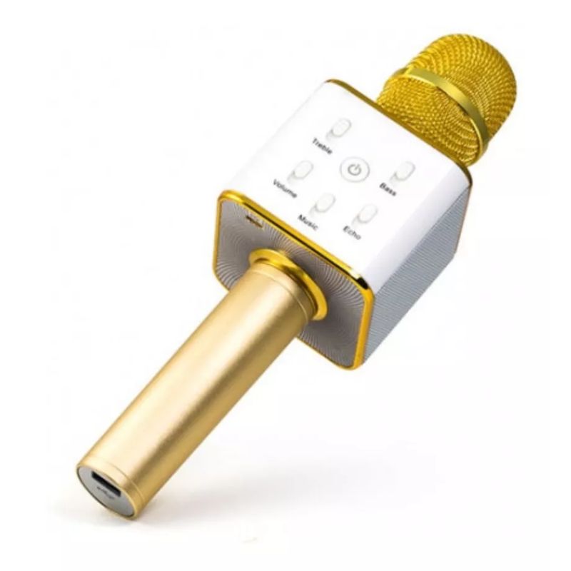 GENERICO - Micrófono Inalámbrico Karaoke Q7 Bluetooth Portátil Altavoz