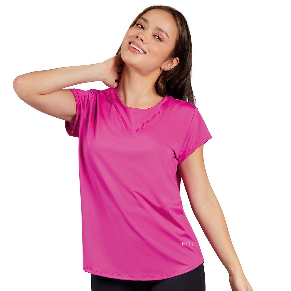 HABY - Camiseta Deportiva Manza Sisa Para Mujer Haby