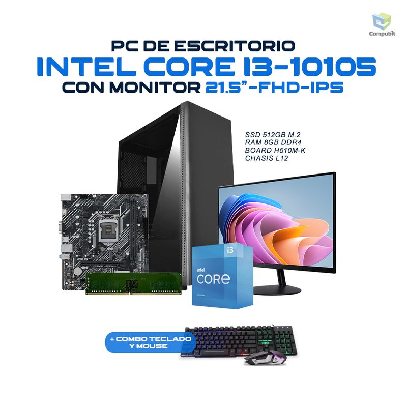 POWER GROUP - PC GAMER ASUS INTEL CORE I3 1315U - 16GB DDR5 - G10382HSD