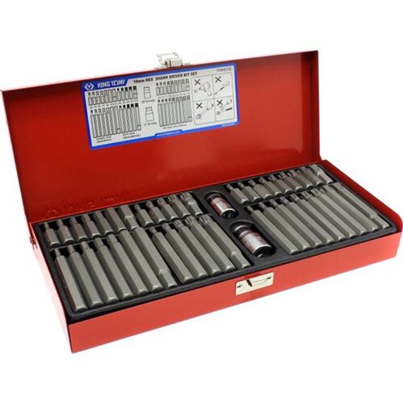 TOOL BE - Juego De Punta Torx, Bristol Y 12 Puntas 40 Piezas