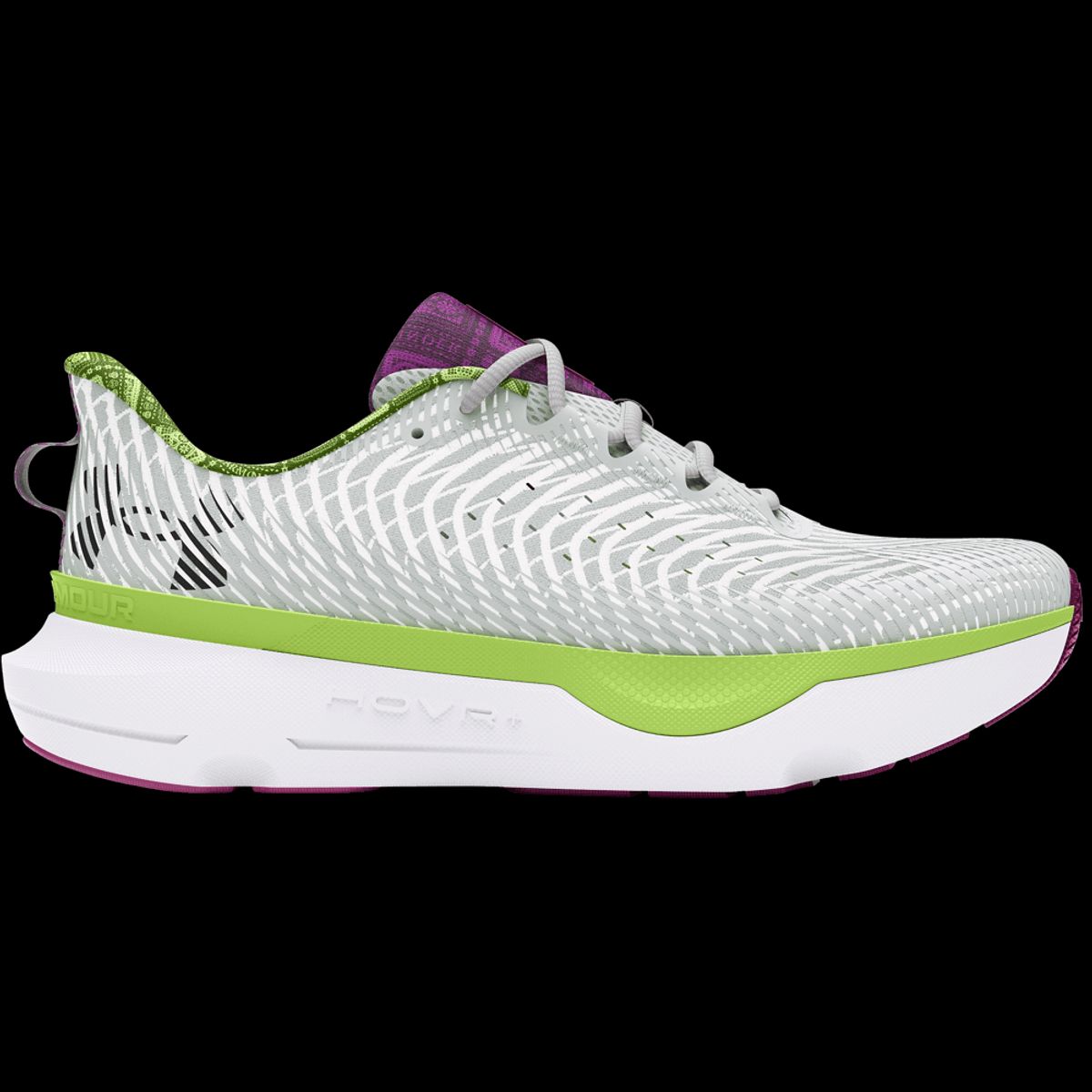 UNDER ARMOUR - UA U Infinite Pro Dotd Tenis gris de hombre para correr