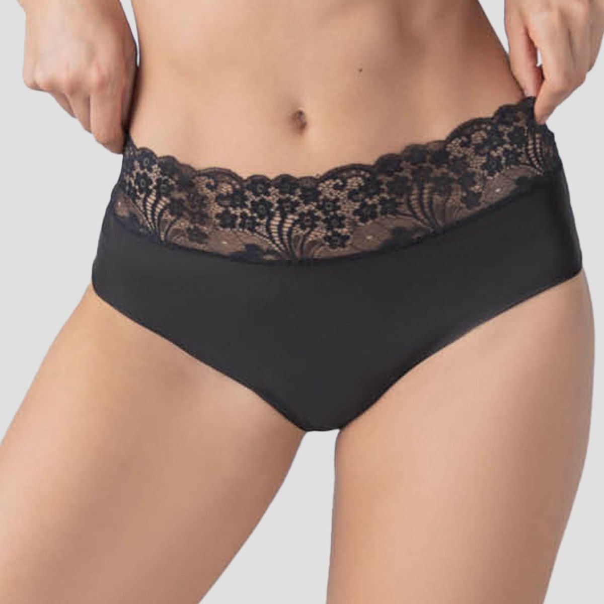 FORMAS INTIMAS - Cachetero Mujer Negro Fi 2026