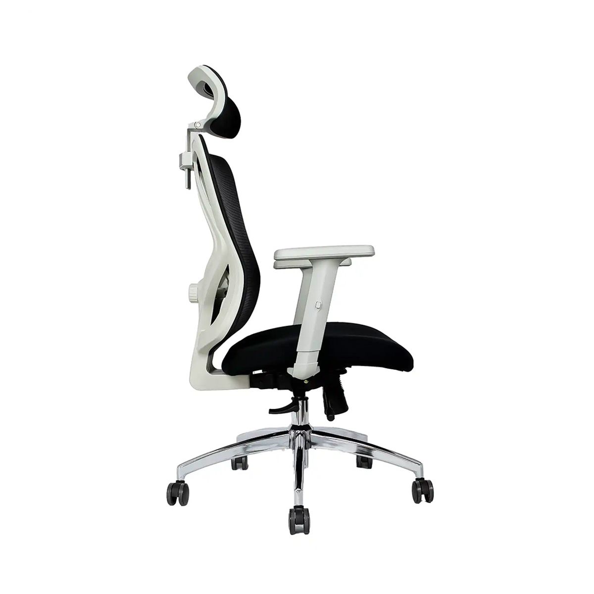 GENERICO - Silla  de Escritorio  Negra Gris Bahia