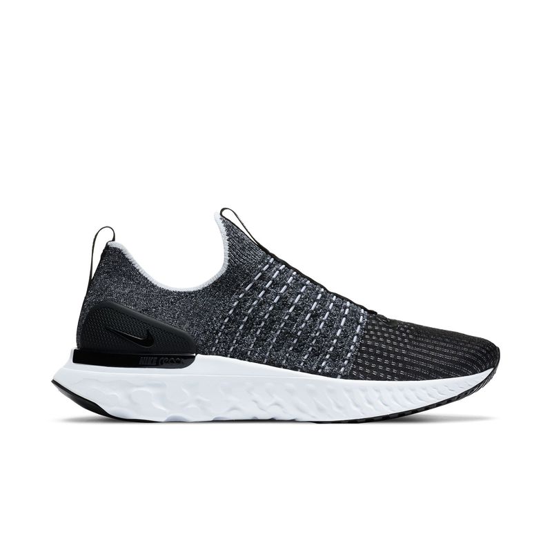 NIKE - Nike React Phantom Run Fk 2 Tenis negro de hombre para correr