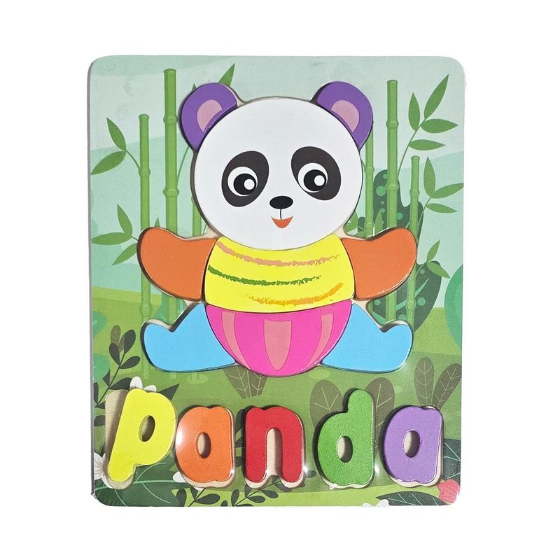 GENERICO - Rompecabezas Didáctico Multicolor Figura Tematico Niños