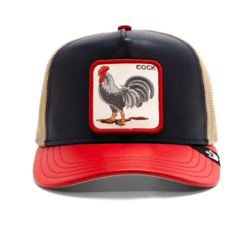 GOORIN BROS - GORRA GOORIN BROS THE COCK NAVY CUERO