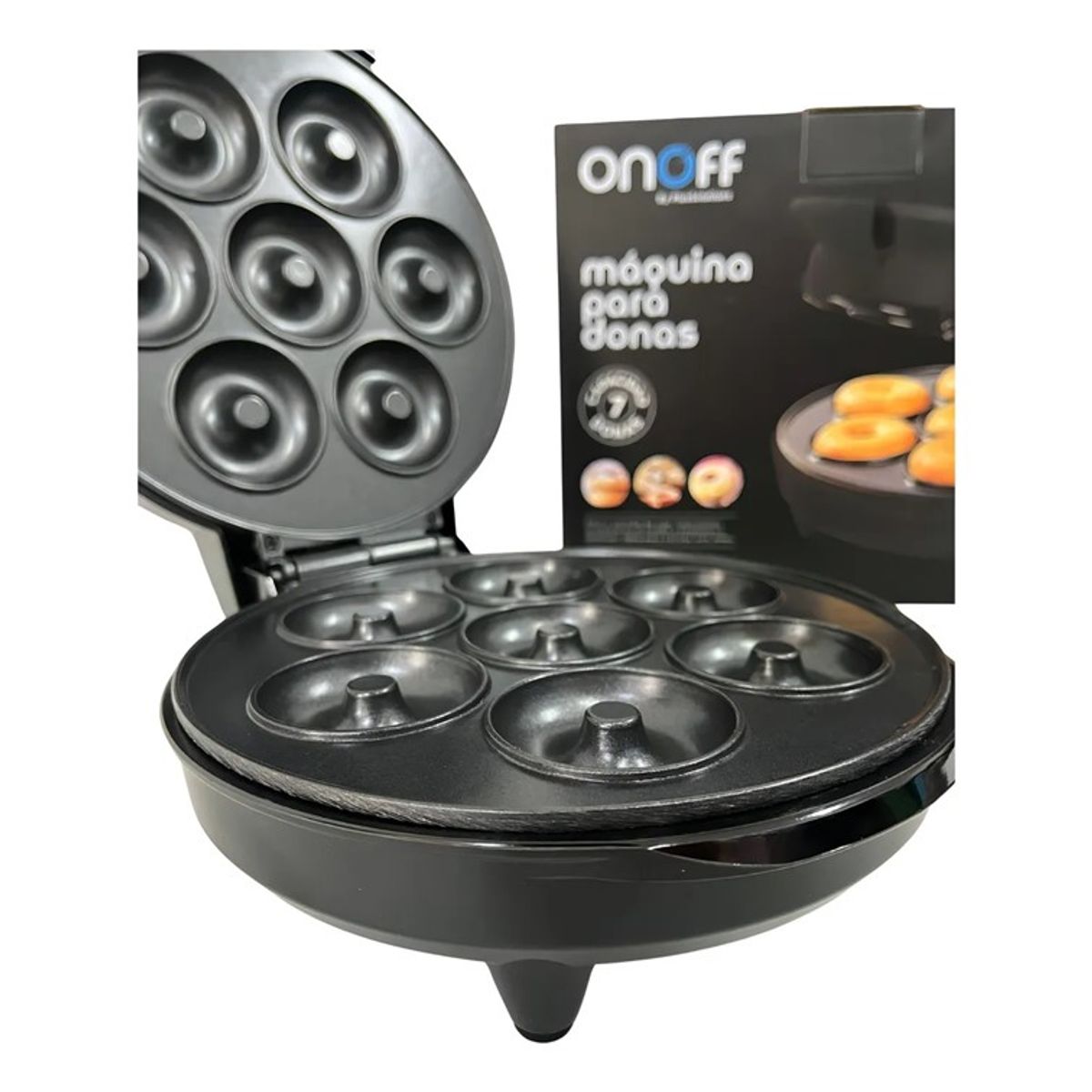 PLUS SOLUTIONS - Máquina para Mini Donas de 750 W OnOff RP2177