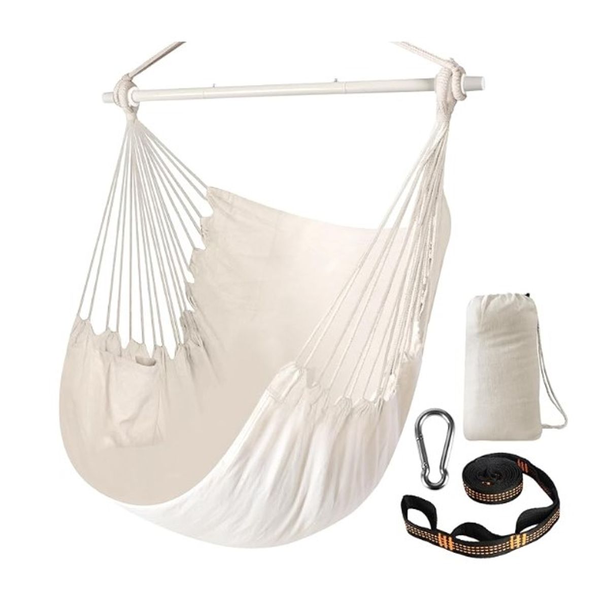 USA - Hamaca Tejida Algodón Columpio Silla Colgante