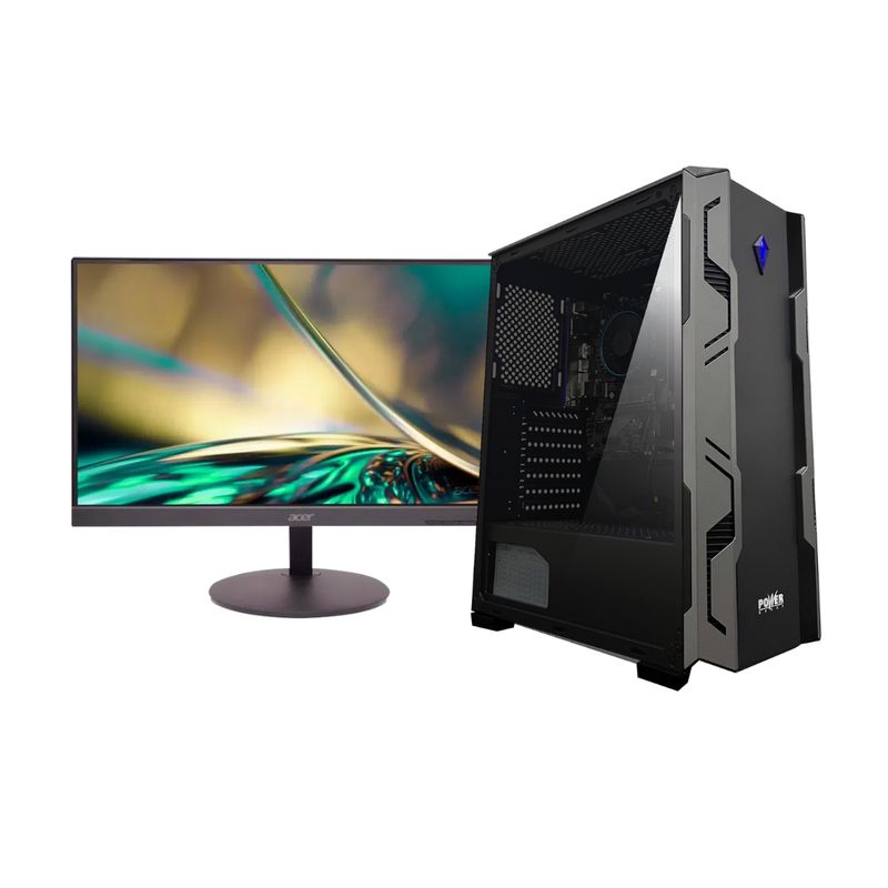 POWER GROUP - Computador GAMER INTEL CORE I3-10105 8GB 512SSD - G12582HSD