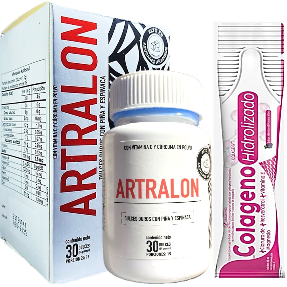 GENERICO - GLUCOSAMINA ARTRALON ELIMINA EL DOLOR ARTICULAR + REGALO