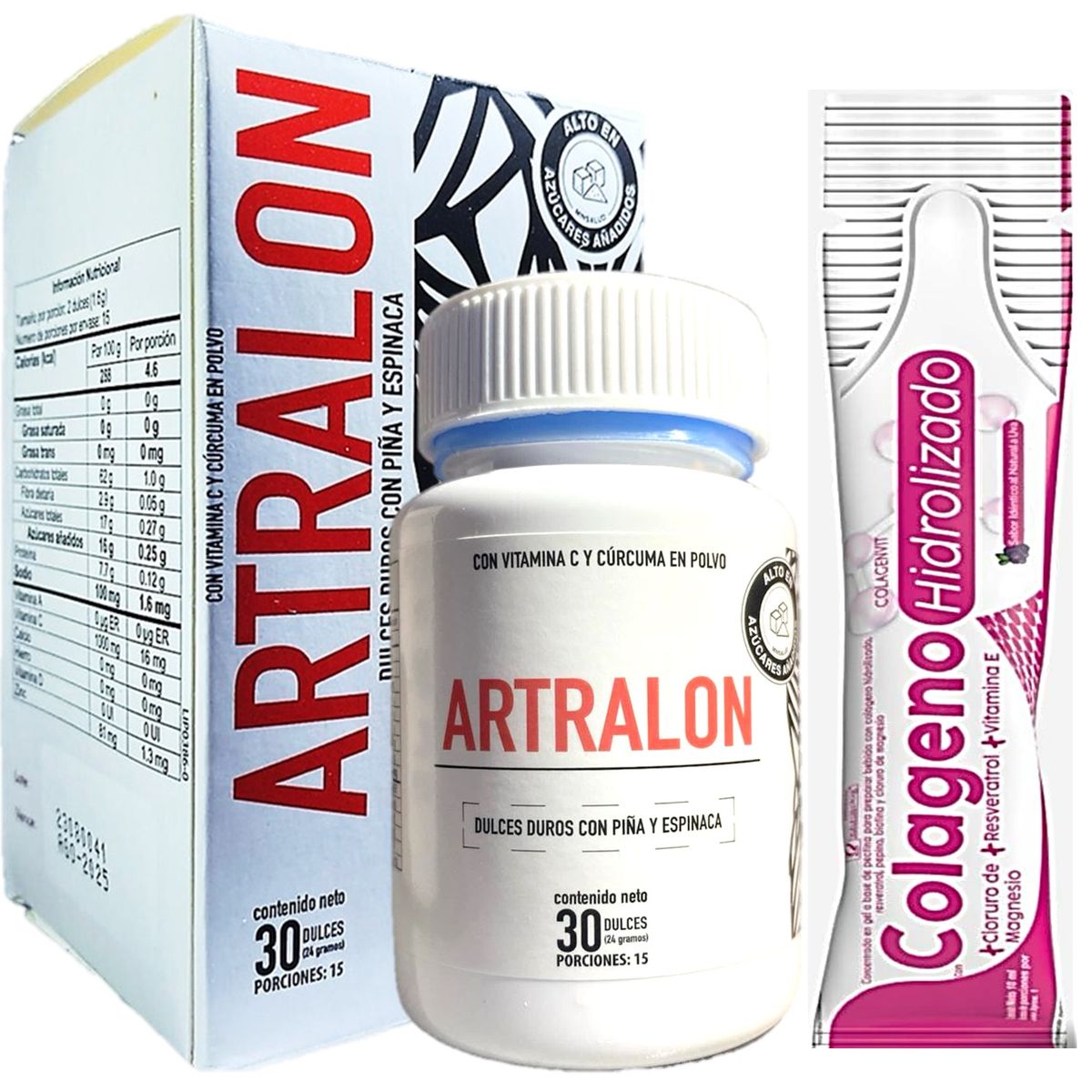 GENERICO - GLUCOSAMINA ARTRALON ELIMINA EL DOLOR ARTICULAR + REGALO