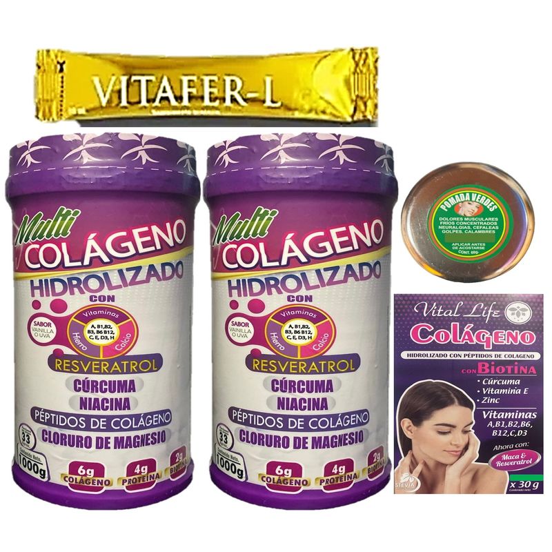 GENERICO - 2 RESVERATROL COLAGENO HIDROLIZADO CALOSTRO