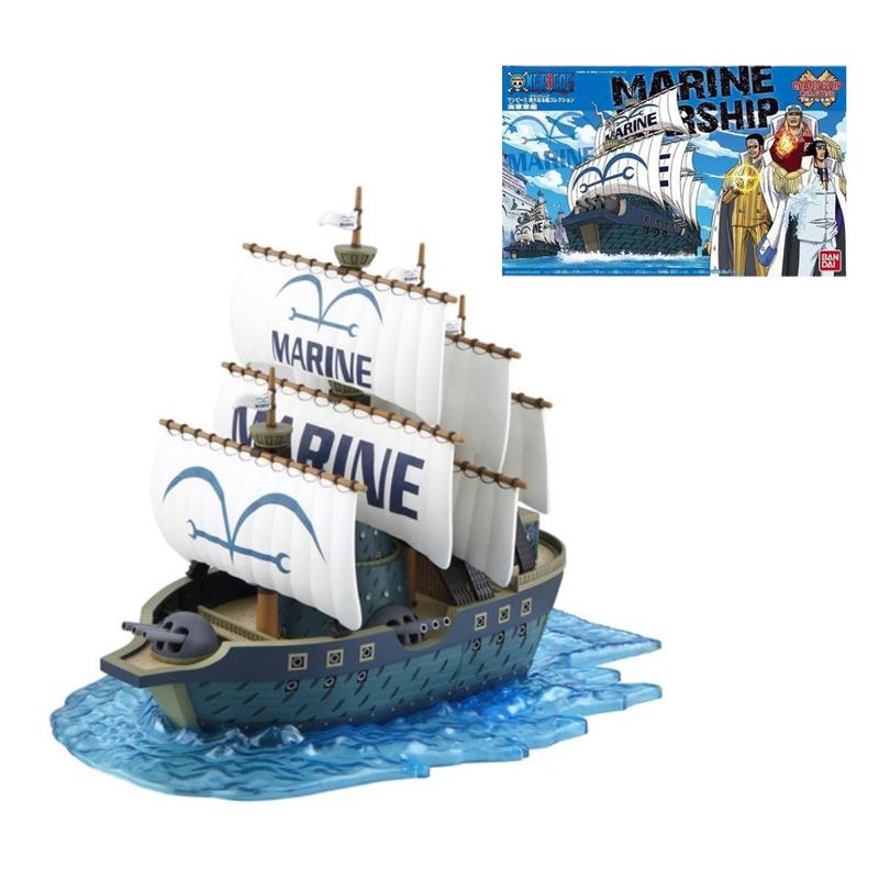 BANDAI - Bandai Barco One Piece Armable Colección Marina