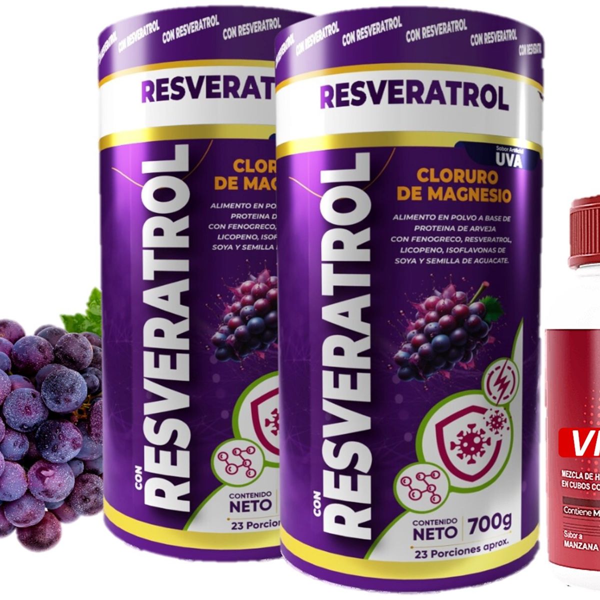 GENERICO - 2 RESVERATROL + VITAMINA