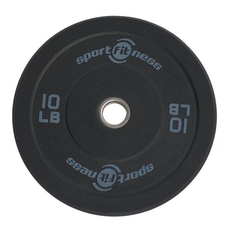 GENERICO - Discos Olímpicos 10 Lbs De Sportfitness Encauchetados