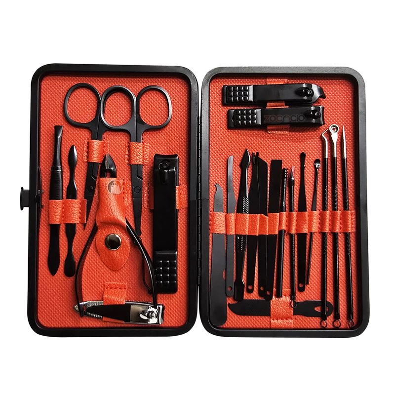 ZOCOCIO - Kit De Belleza Manicura Pedicura Y Facial Viajero 24 Pcs