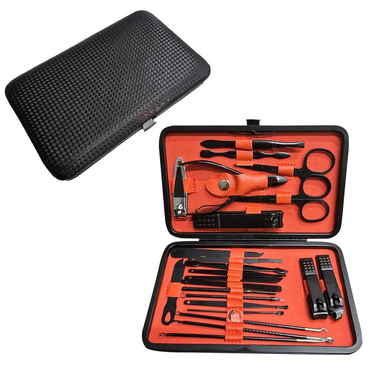 ZOCOCIO - Kit De Belleza Manicura Pedicura Y Facial Viajero 24 Pcs