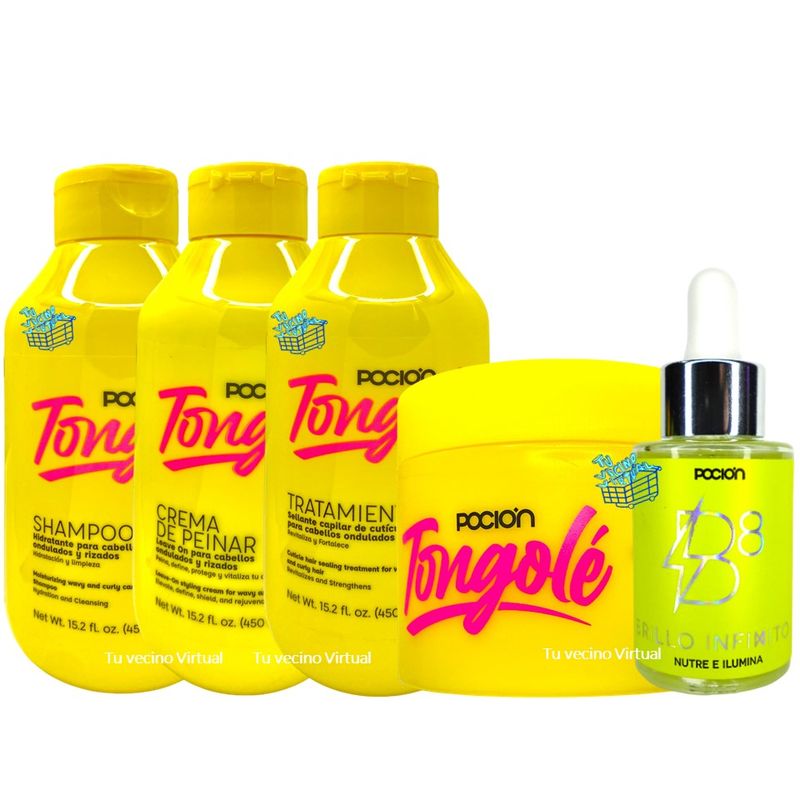 GENERICO - Kit La Pocion Tongole y Oleo Capilar