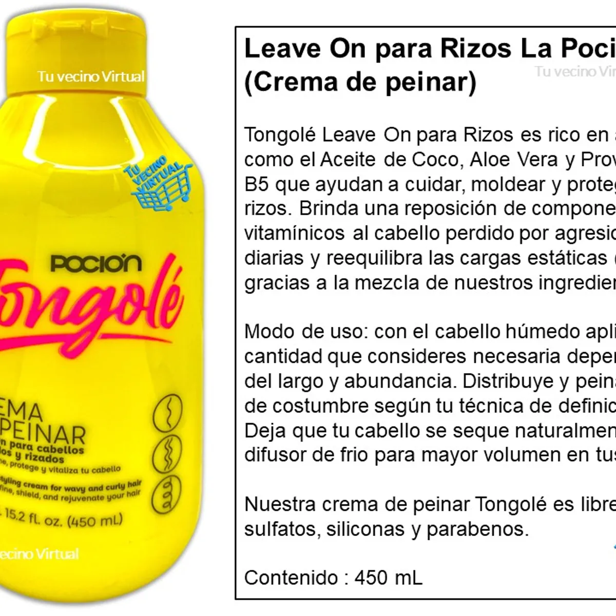 LA POCION - Kit x5 tongole Crespos La Pocion