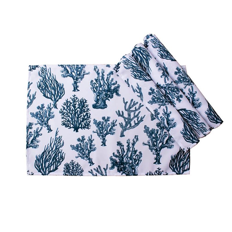GENERICO - Set X 4 individuales de tela 100% antifluido 44X32 cm