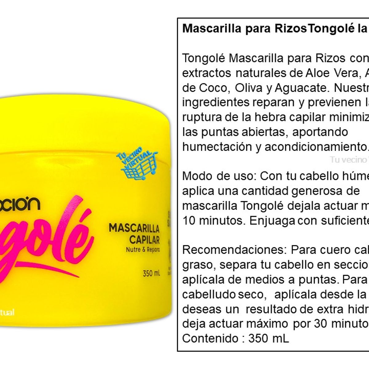 LA POCION - Mascarilla y Shampoo La Pocion