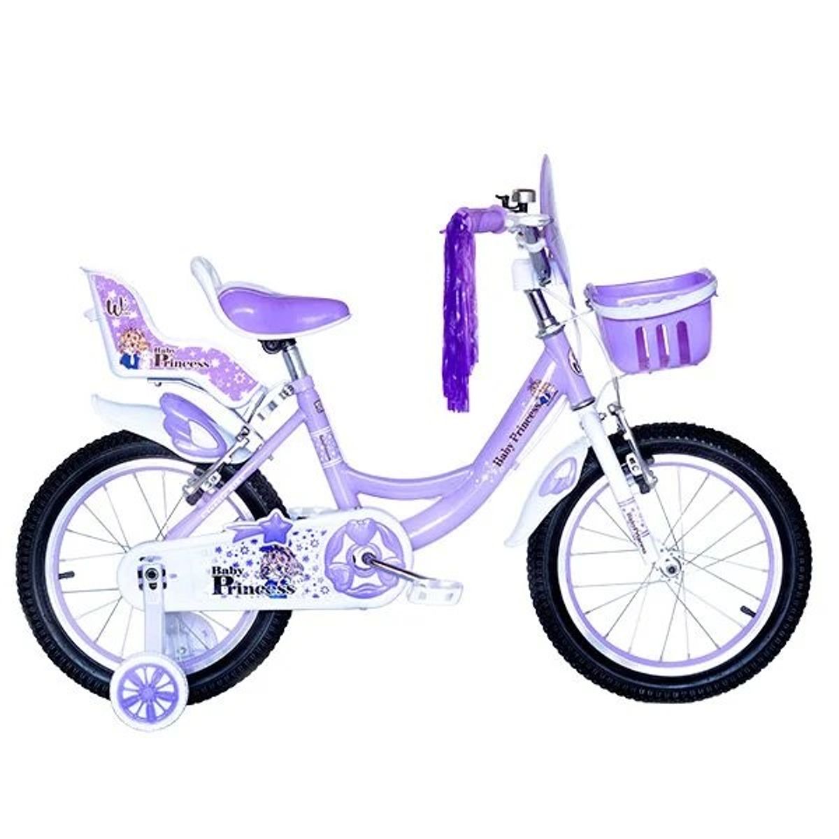 WUILPY BIKE - Bicicleta para niñas rin 16 Baby Princess Wuilpy Morado