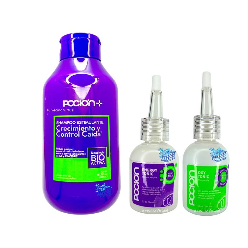 GENERICO - Shampoo Crecimiento y  Duo La Pocion