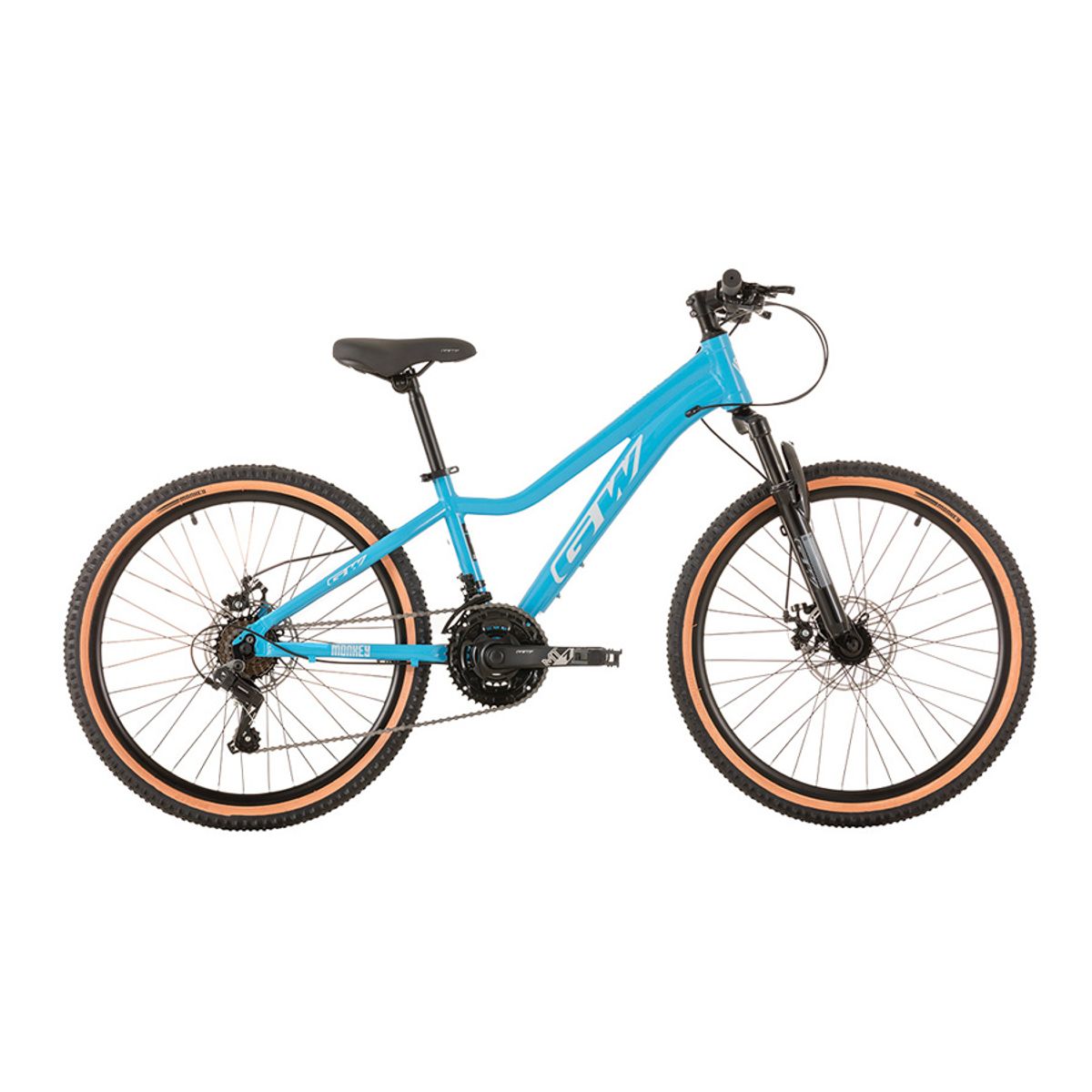GW - Bicicleta MTB Rin 24 GW Monkey Azul Cyan