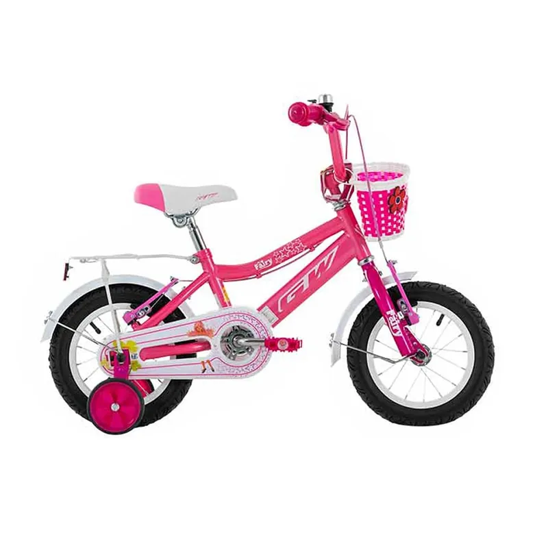 GW - Bicicleta para niñas rin 12 Gw Fairy Rosado Magenta