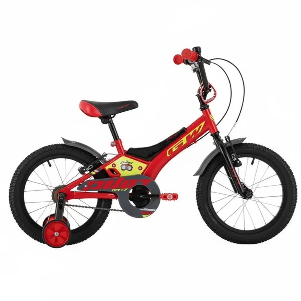 GW - Bicicleta para niños rin 16 Gw Pilot Rojo Br