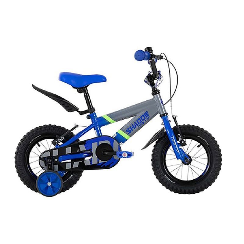 GW - Bicicleta Para Niños Rin 16 GW Shadow Gris Azul