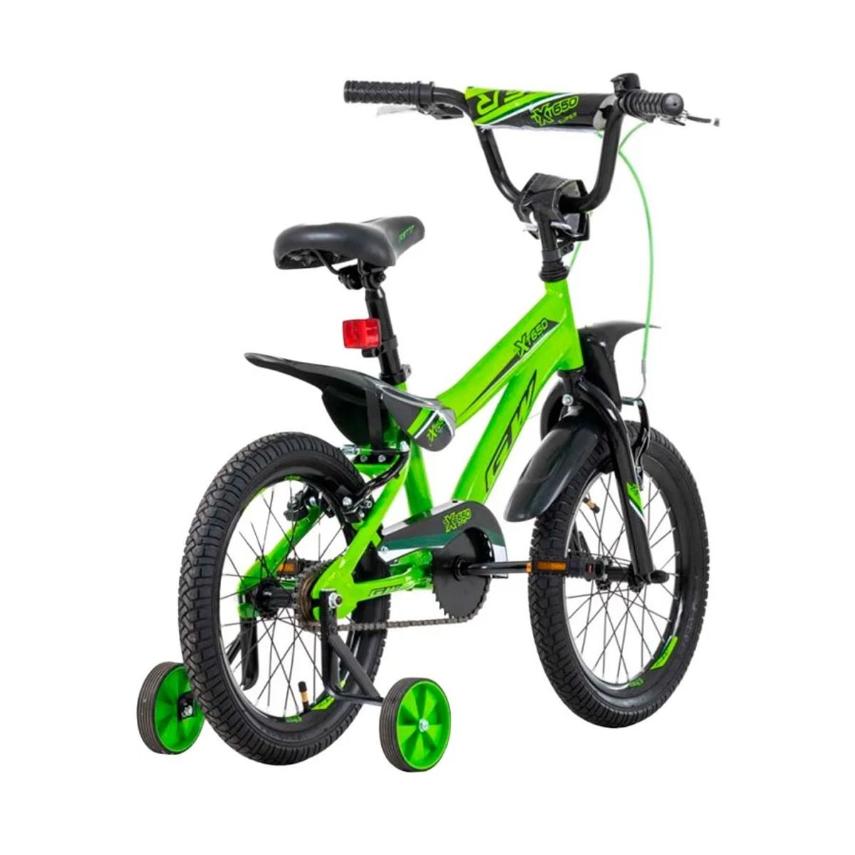 GW - Bicicleta para niños Rin 16 Gw TXT-650 Verde Kiwi