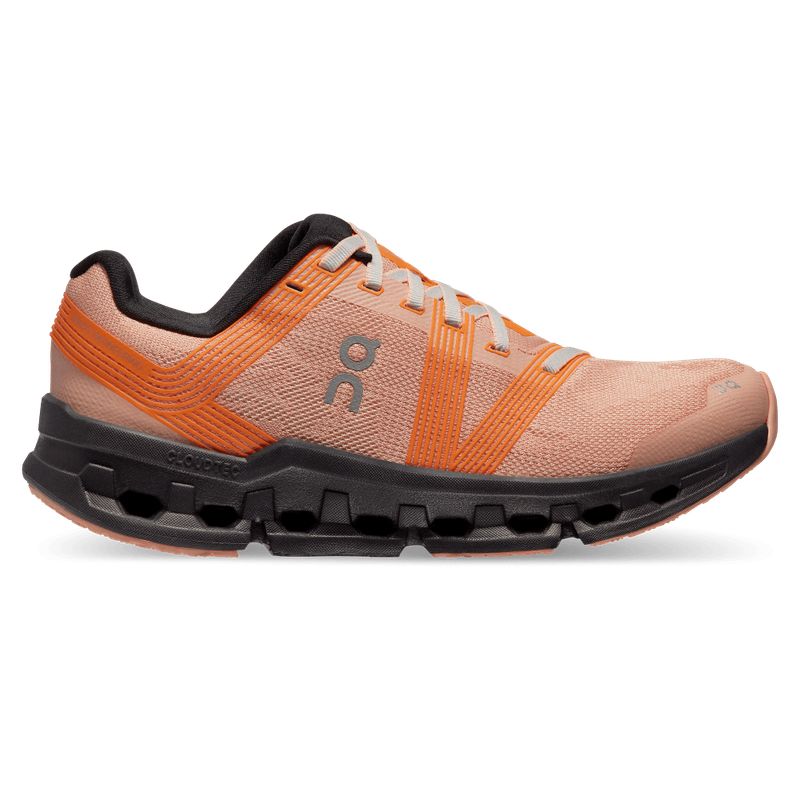 ON RUNNING - On Cloudgo Tenis naranja de mujer para correr