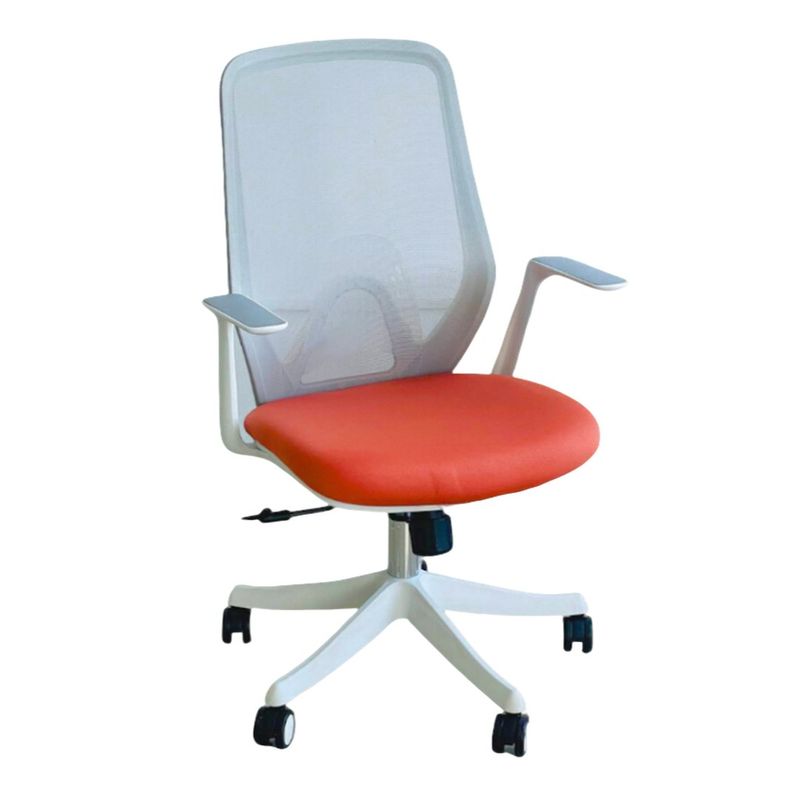 GENERICO - SILLA EJECUTIVA ERGONOMICA Naranja