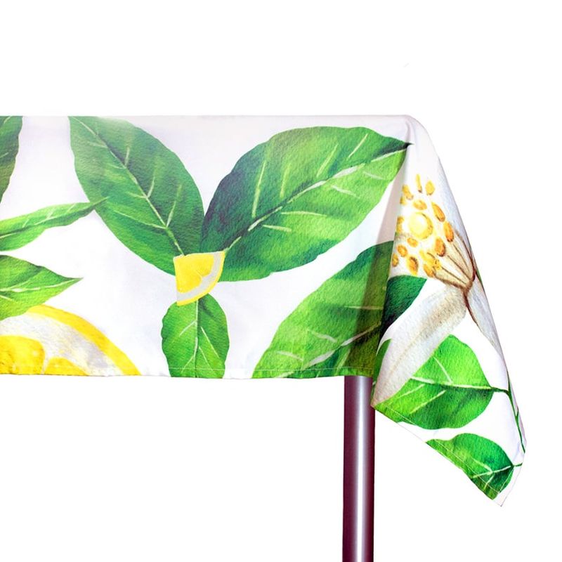 GENERICO - Mantel de tela antifluido 230X148 cm + 6 Servilletas de 33X33 cm