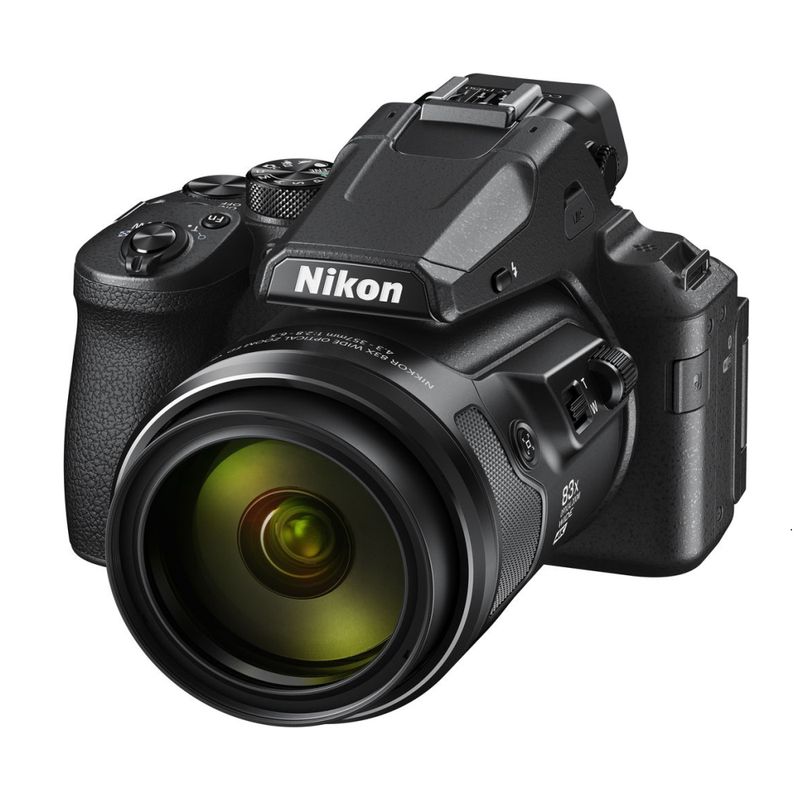 NIKON - Cámara Nikon Coolpix P950 16Mp 83x Zoom WiFi - Negro