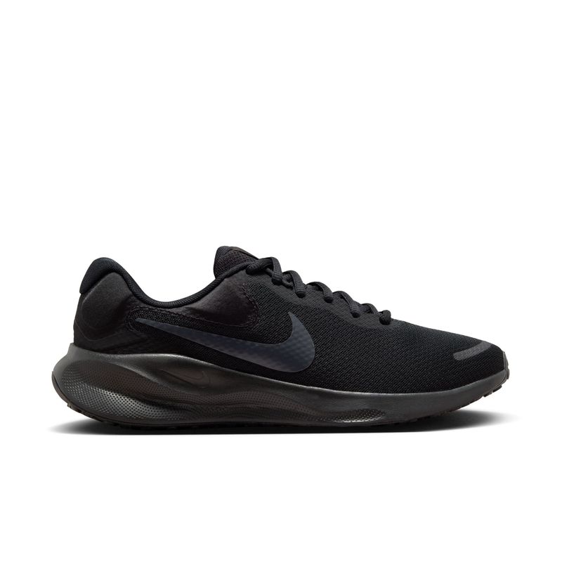 NIKE - Nike Revolution 7 Tenis negro de hombre para correr