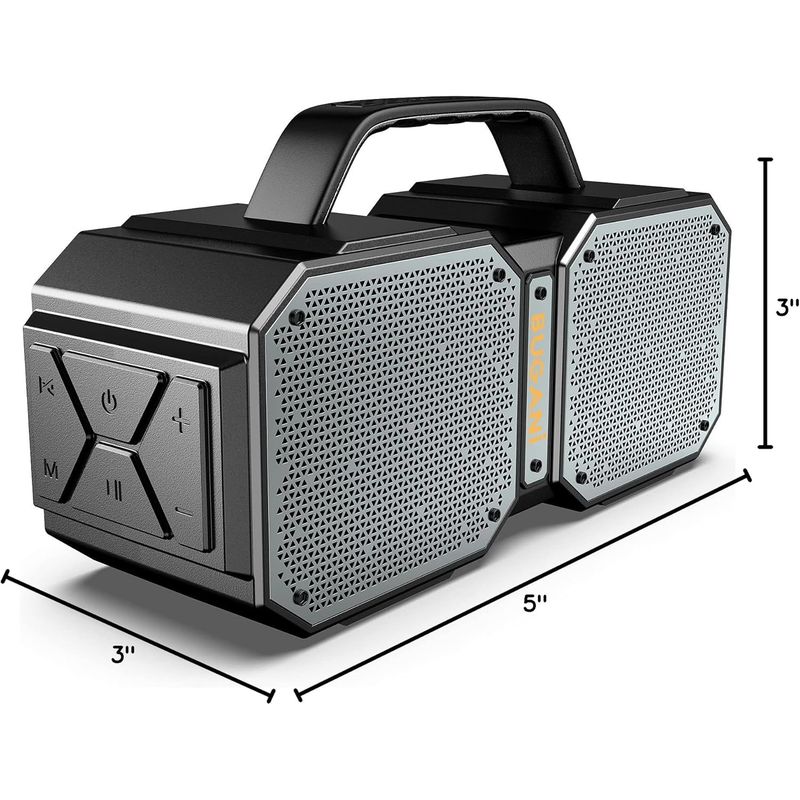 GENERICO - Altavoz Bugani Bluetooth M83 IPX6 BT 5.2 50W