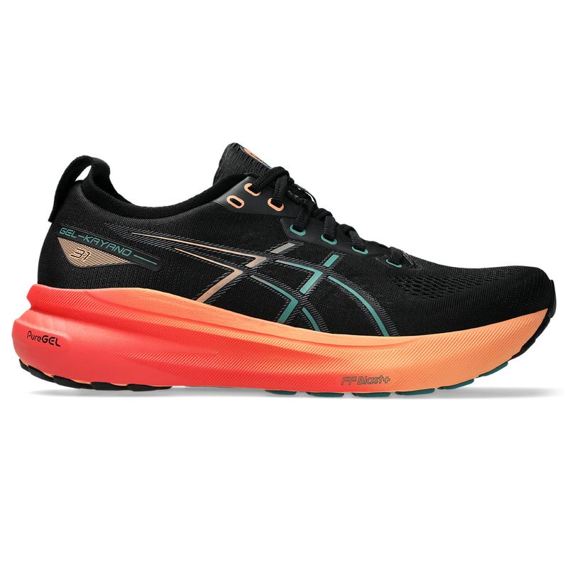 ASICS - Asics Gel-Kayano 31 Tenis negro de hombre para correr