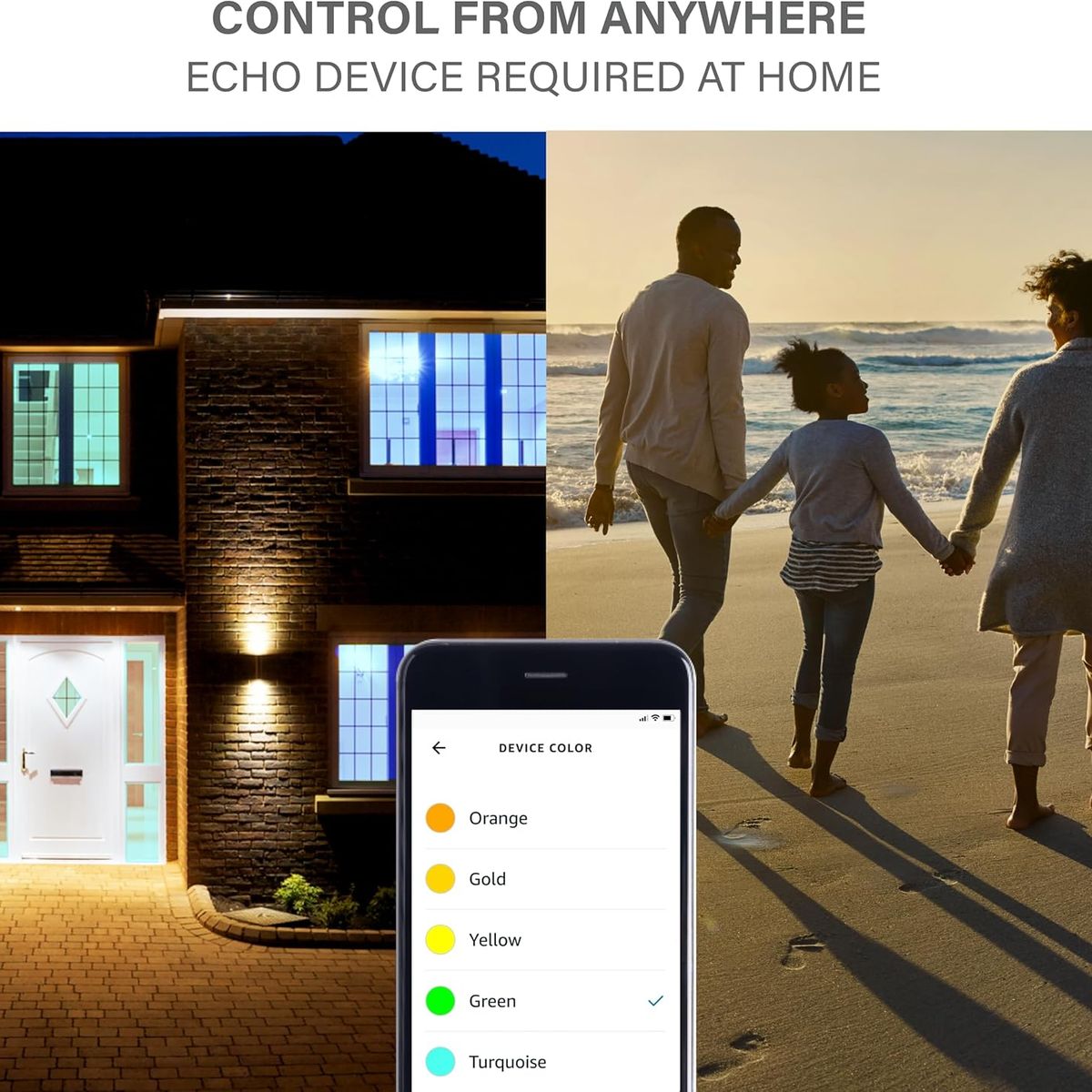 SENGLED - Sengled Bombilla LED inteligente A19 multicolor compatible con Alexa