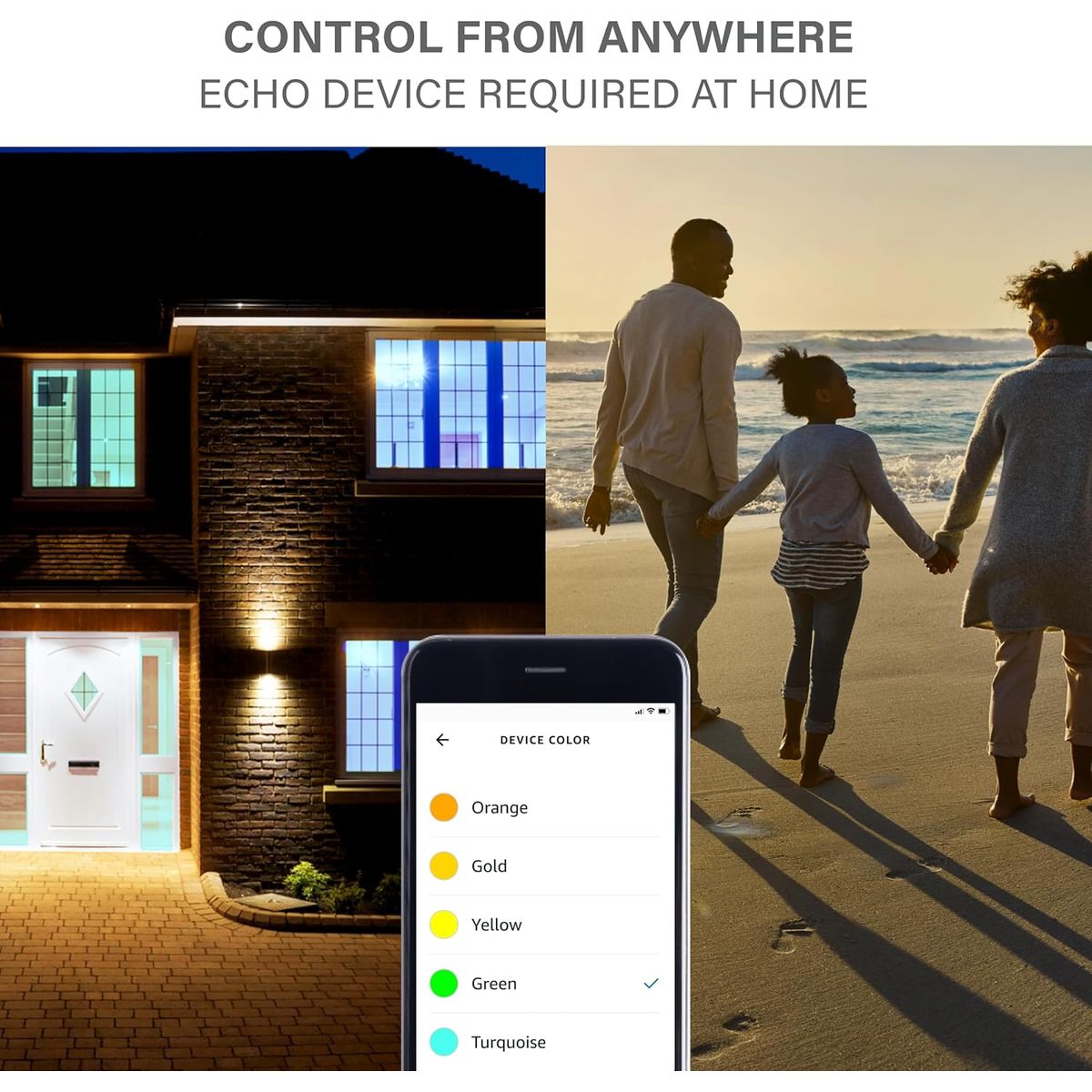 SENGLED - Sengled Bombilla LED inteligente A19 multicolor compatible con Alexa