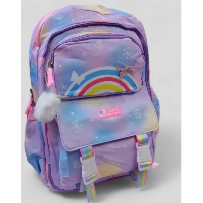 GENERICO - Bolso Mochila Morral Juvenil Dama Niña Escolar